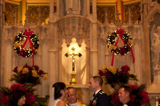 Exchanging vows