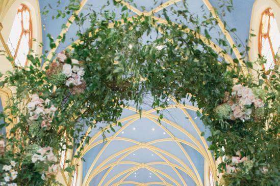 St Monica's Floral Arch