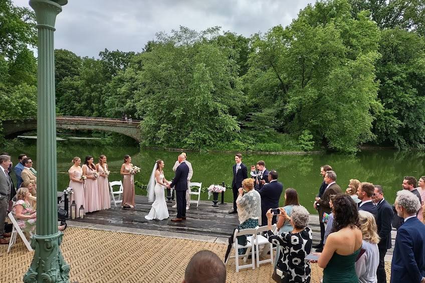 Recpt Bklyn Boat House Wedding