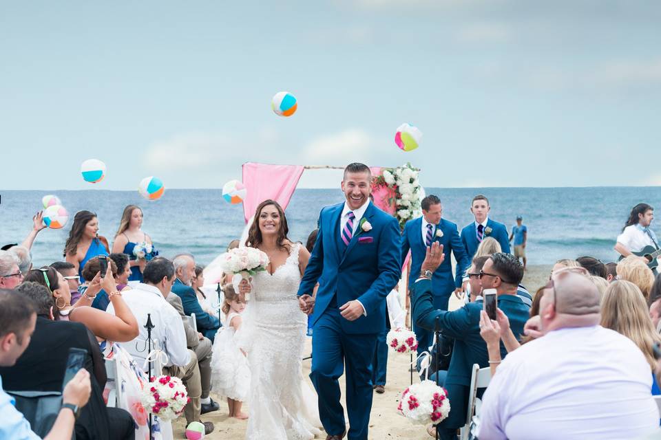 Beach ceremony