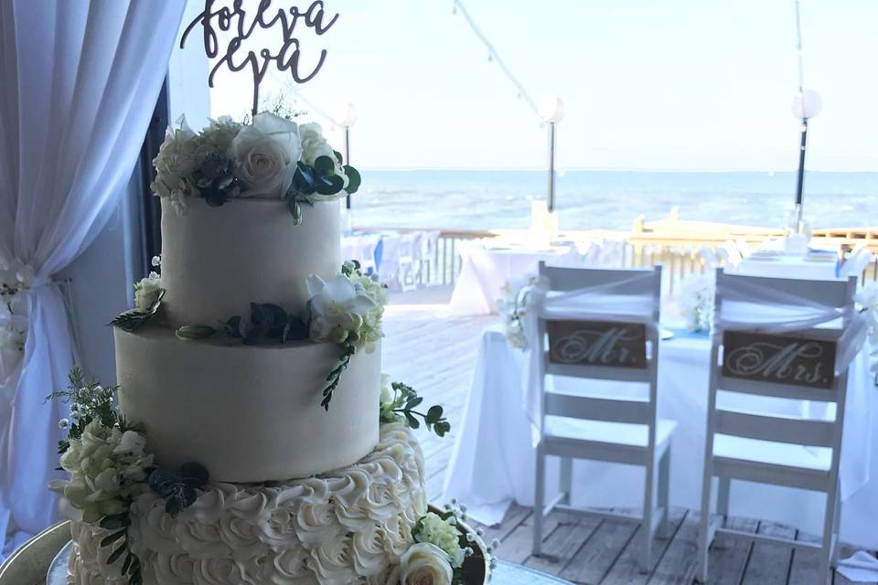 Cake at Mansion by the Sea