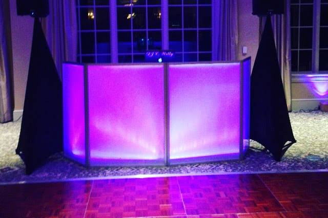 LED dj booth