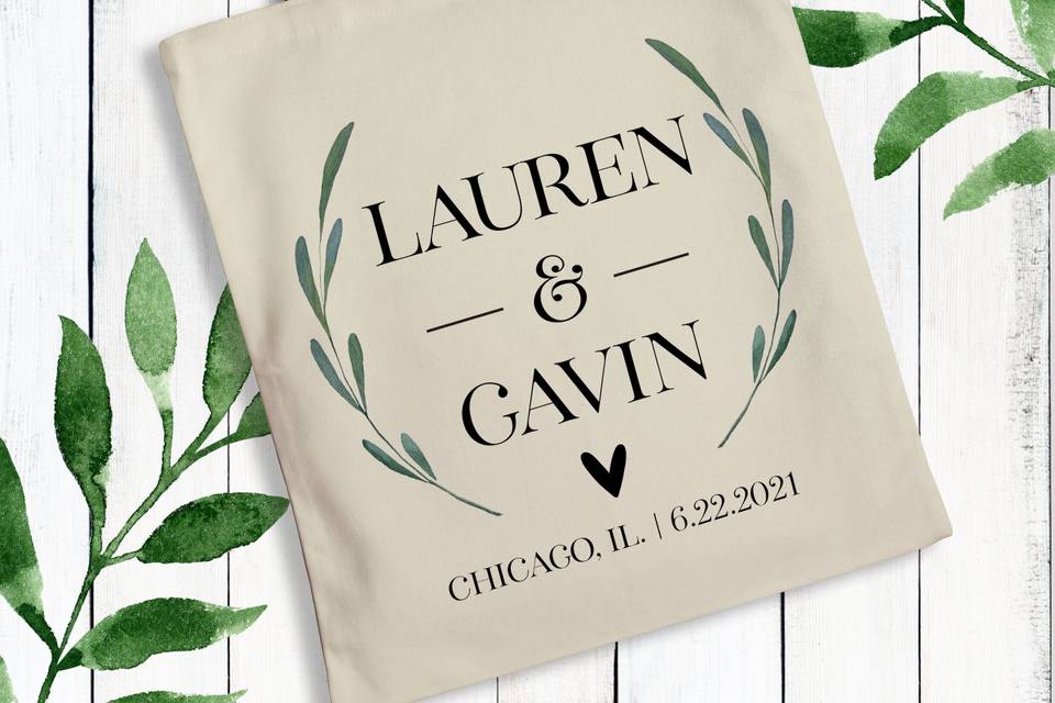 Wedding totes