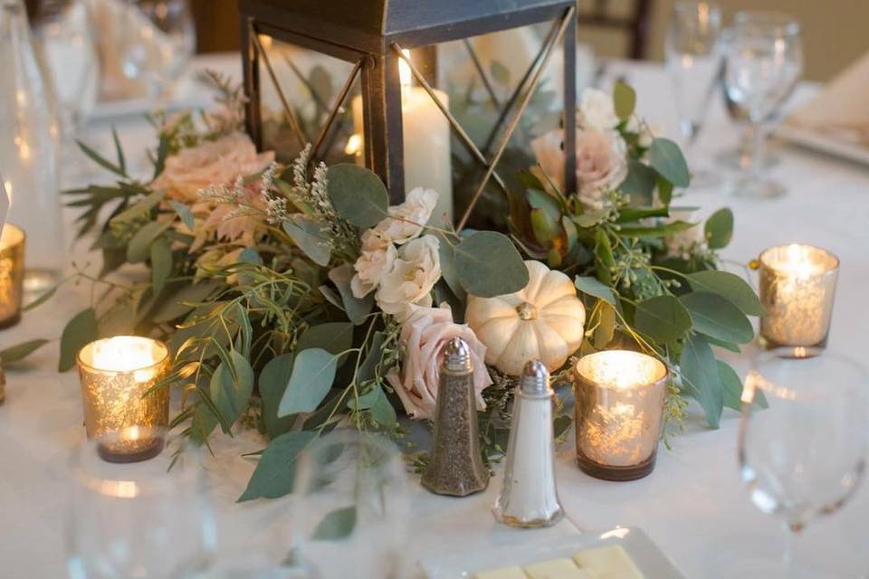 Lantern centerpiece