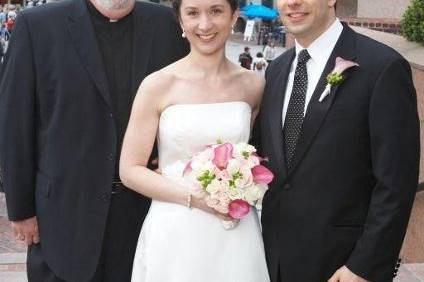 Officiant heading the ceremony