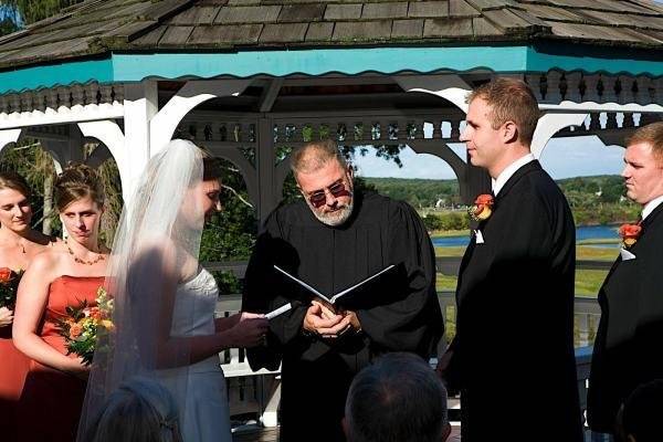 Officiant heading the ceremony