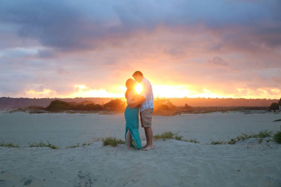 Beach Engagement Session