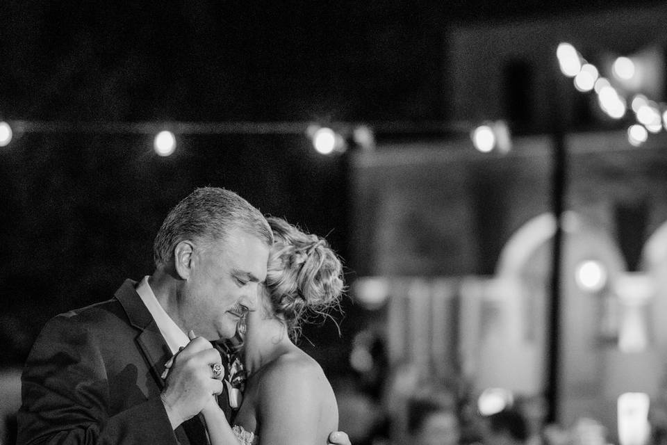 Father daughter dance.