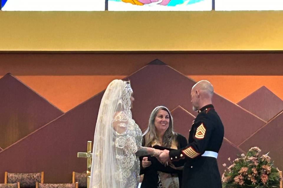 Wedding ceremony at IUCC