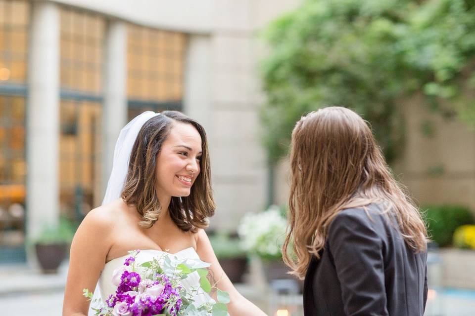 Couple kissing