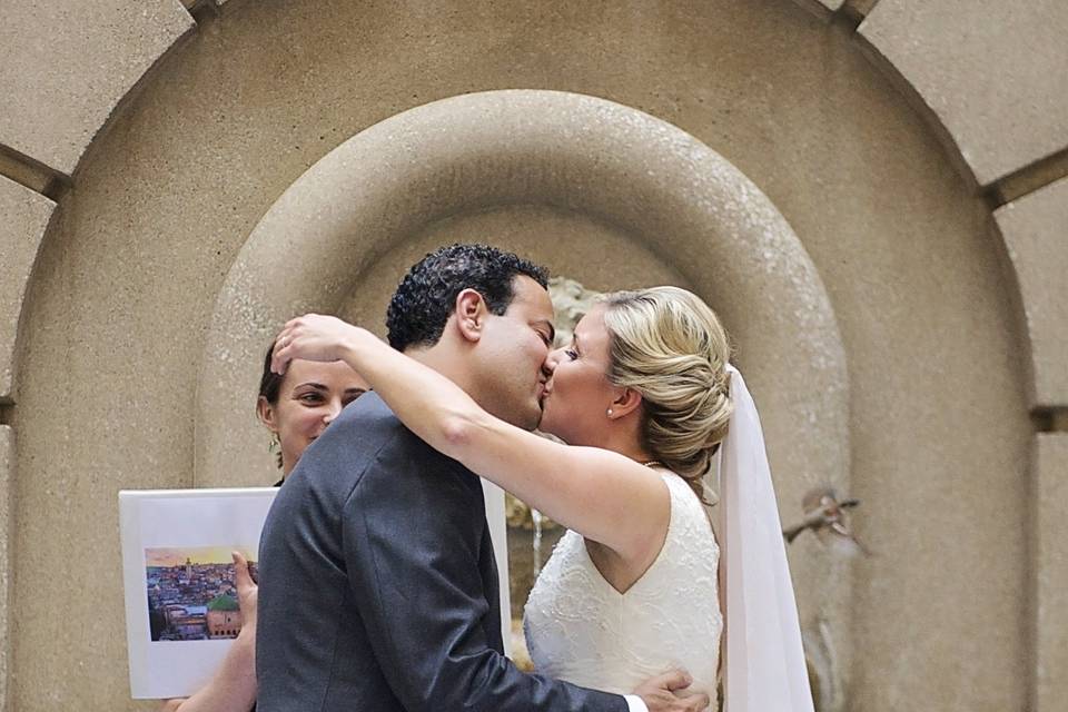 Courtyard Wedding