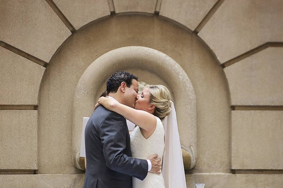 Courtyard Wedding