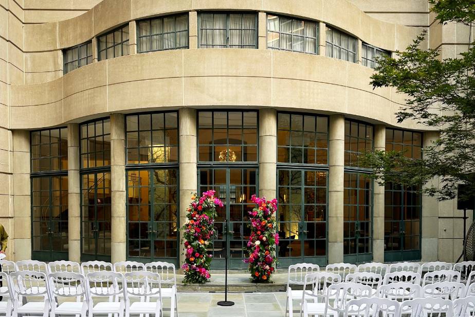 Courtyard Wedding