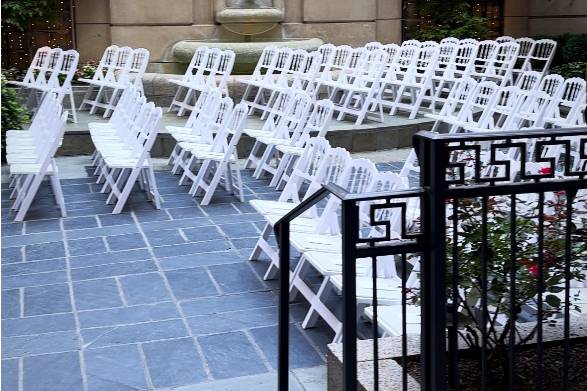 Courtyard Wedding