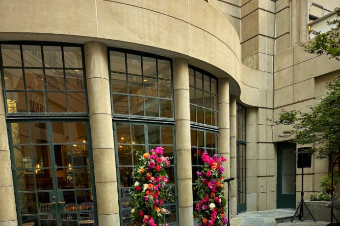 Courtyard Wedding