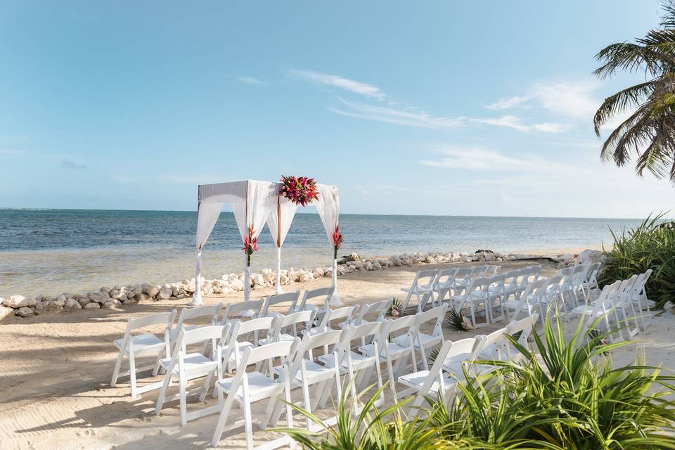 Reception Tent- Coco Beach