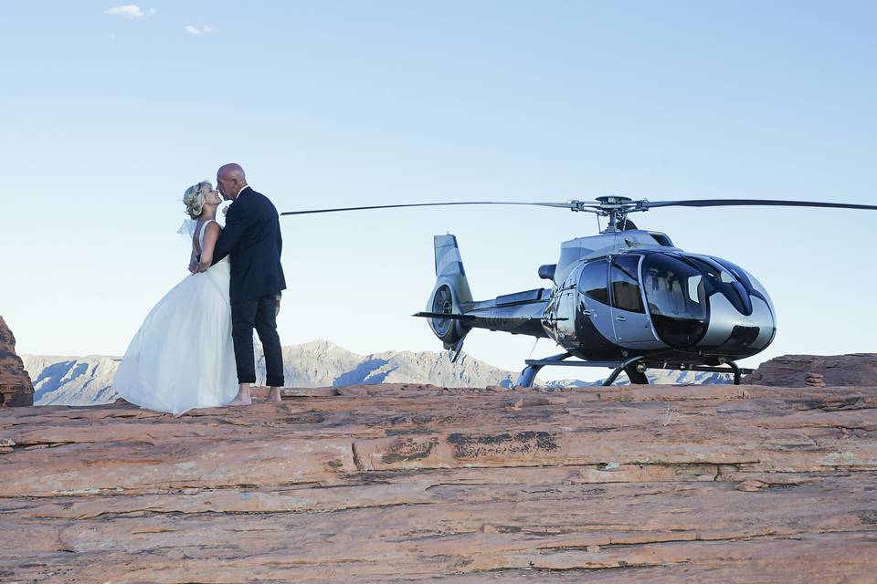 Helicopter to Valley of Fire
