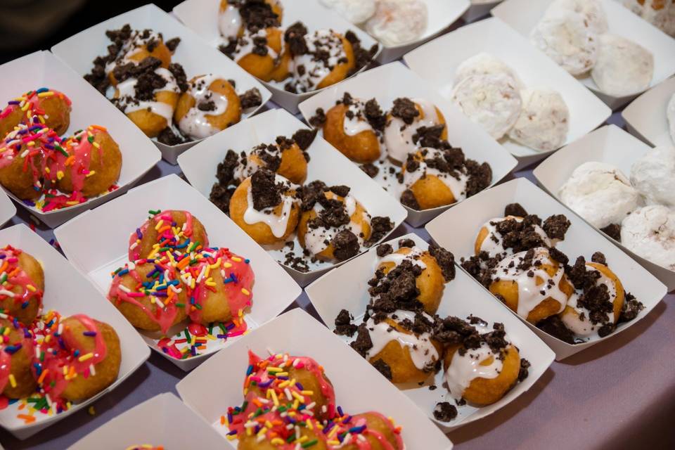 Wishing Well Mini Donut Creations