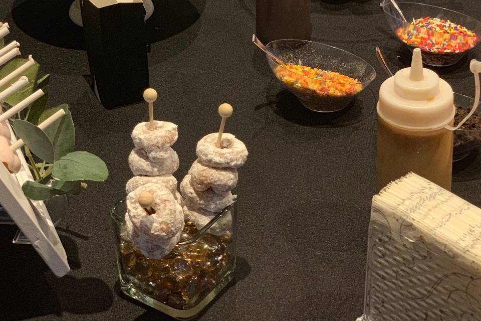 Wishing Well Mini Donut Creations
