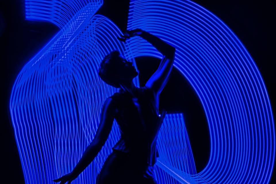 Low Exposure Light Painting