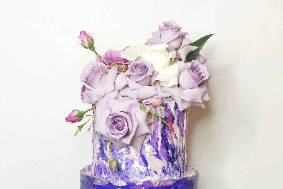 Bridal Purple Cake
