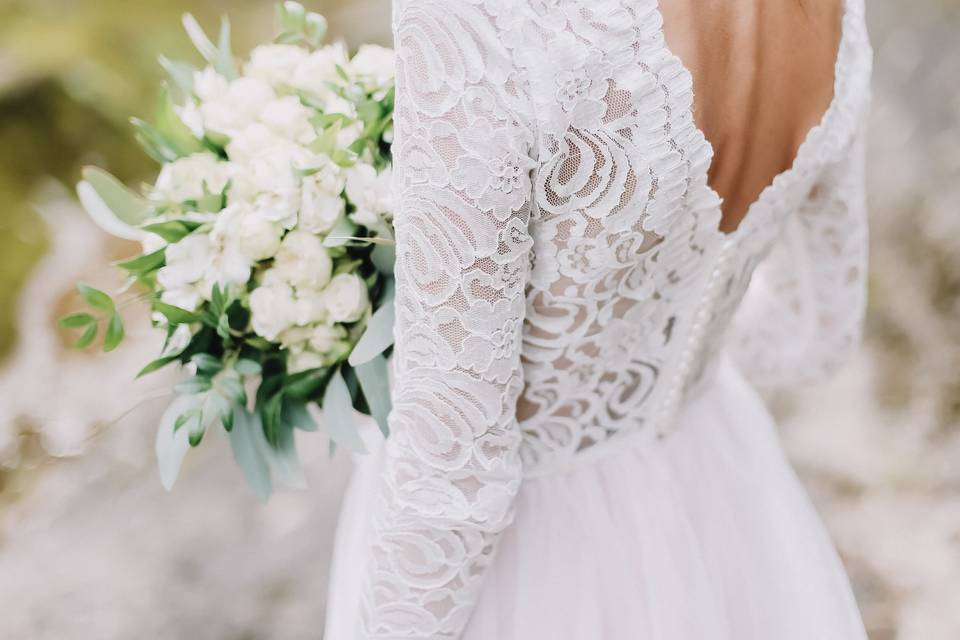 Beautiful lace detail