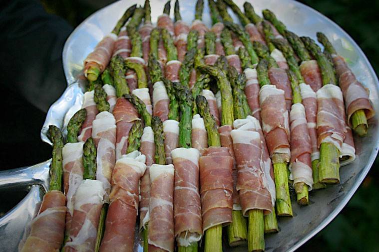 Roasted Asparagus/Proscuitto