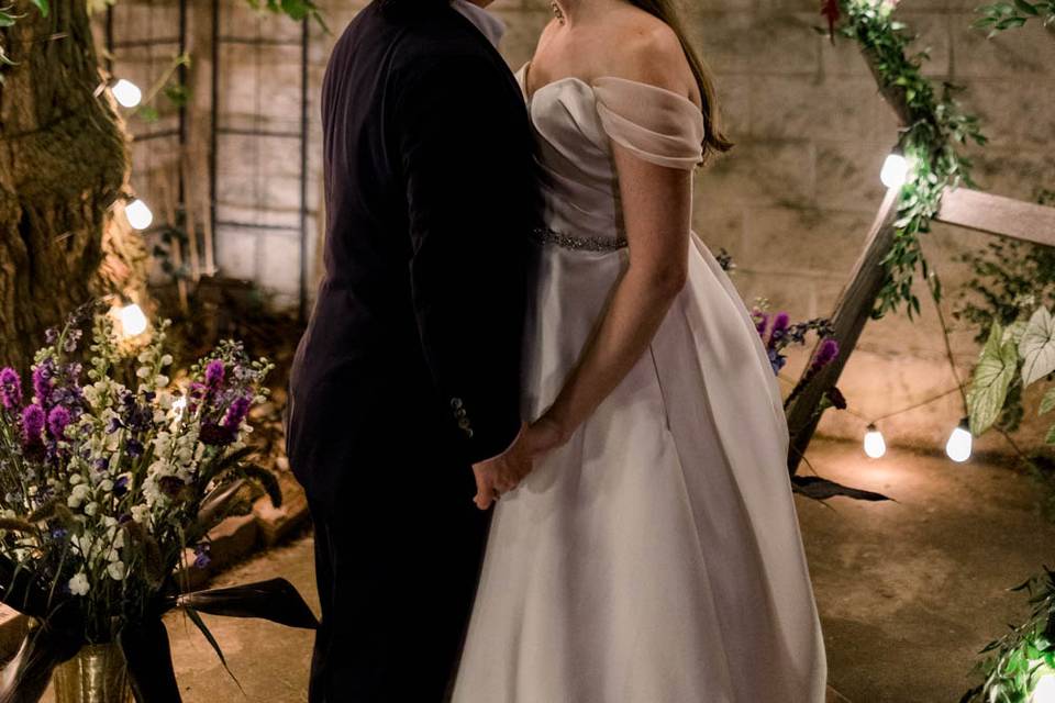 The Vampire Diaries Alaric and Jo's Wedding Pictures