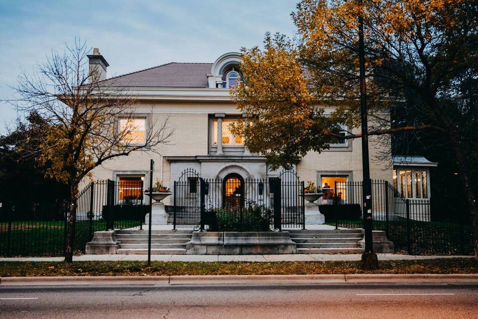 The house at night