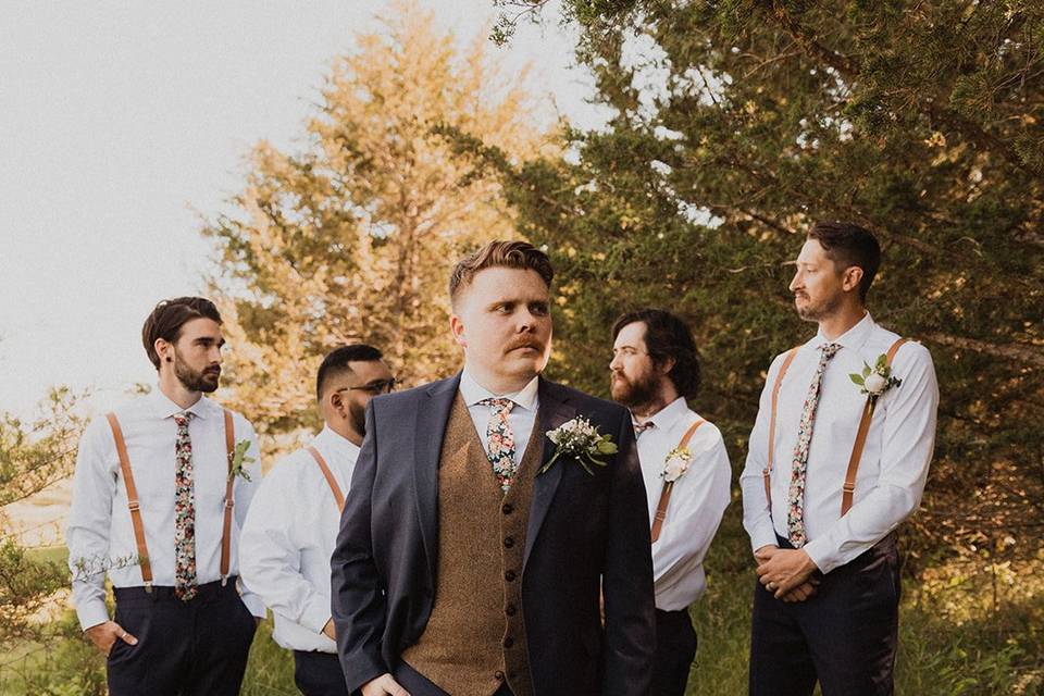 Groom & groomsmen