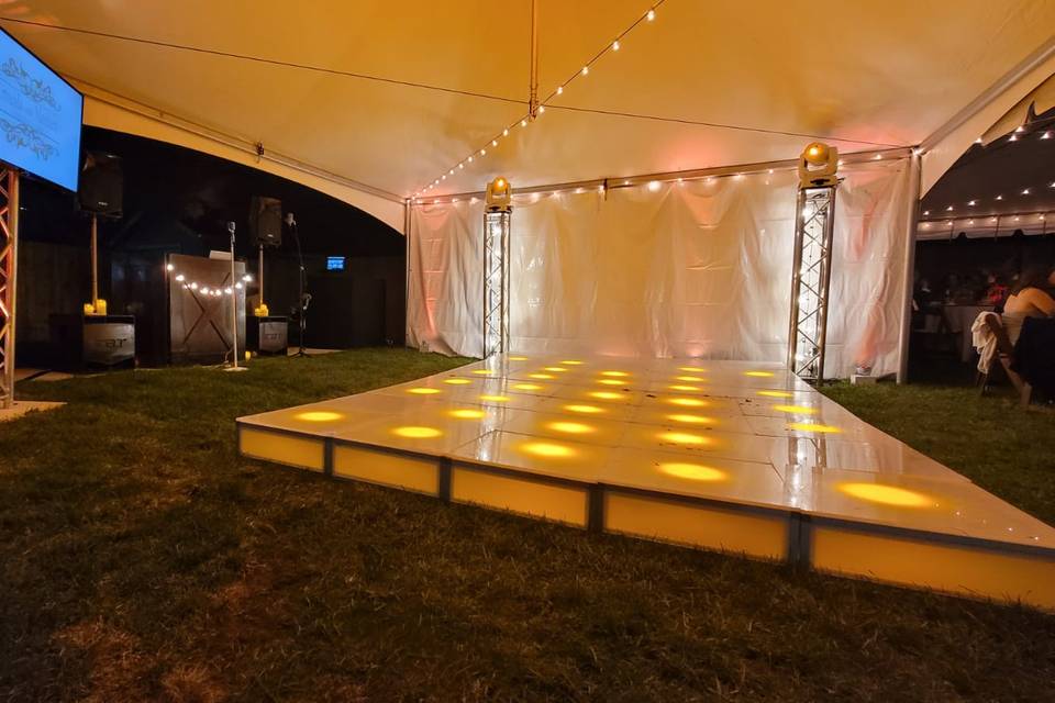 LED dance floor