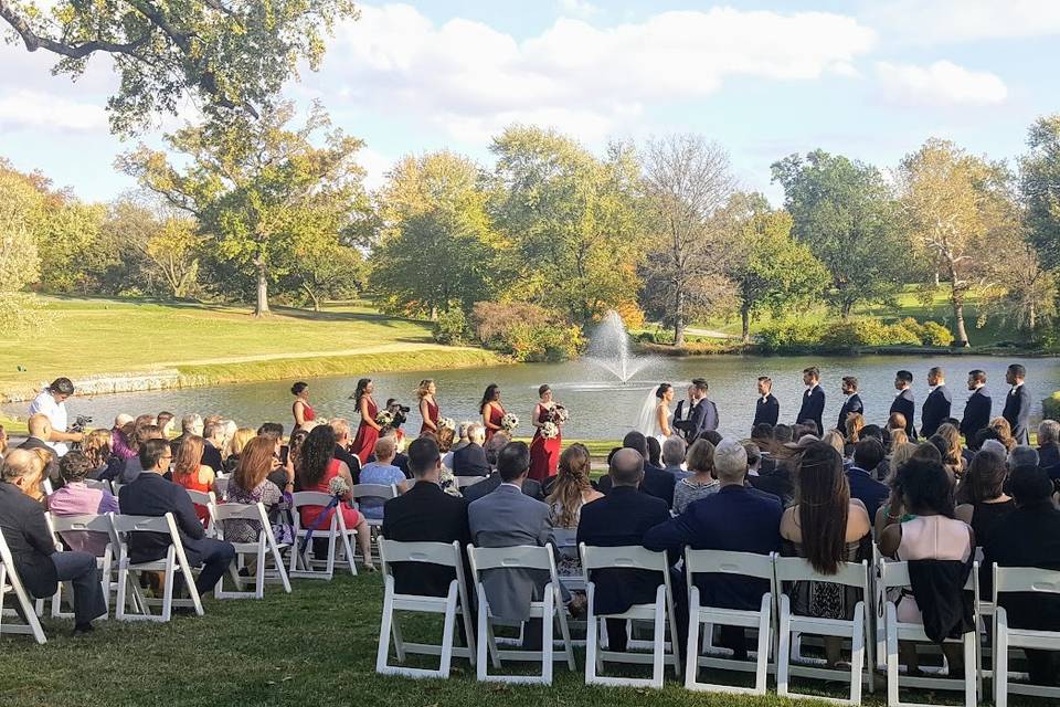 Outdoor Lake Ceremony