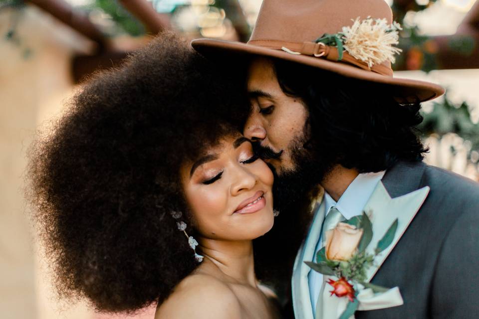 70's Boho Elopement