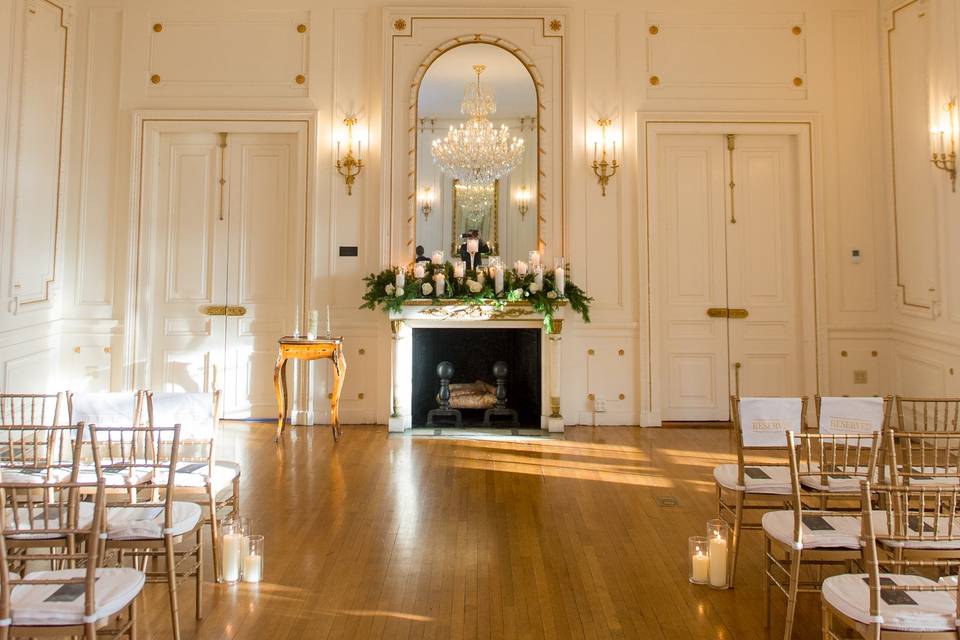 Indoor ceremony