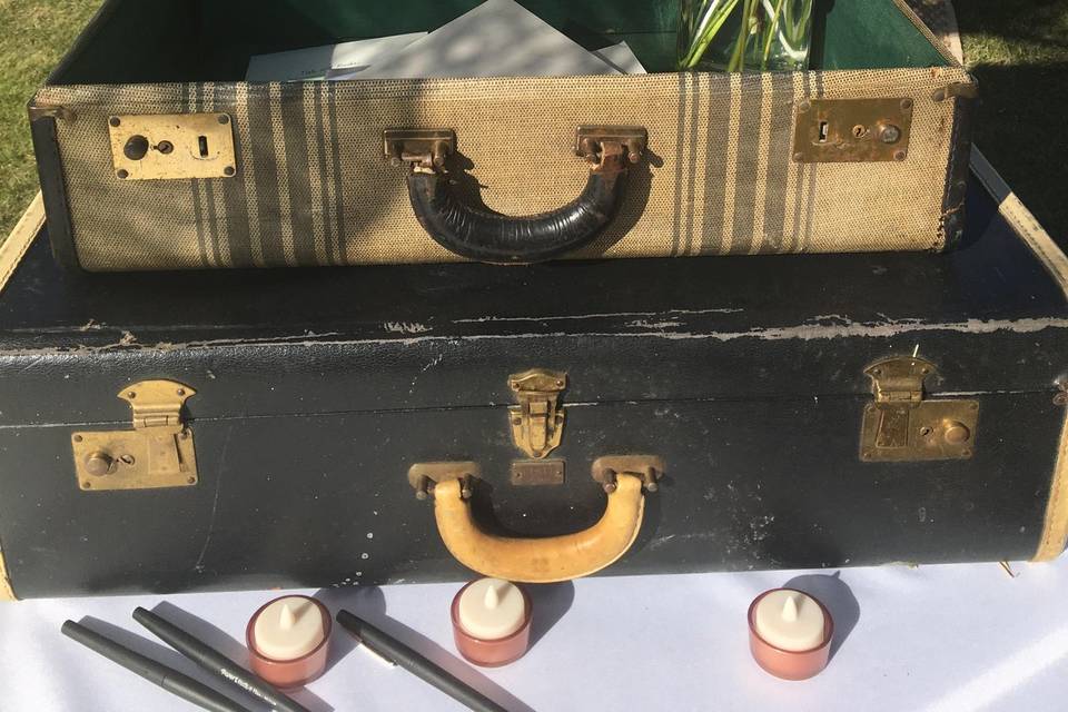 Card suitcase