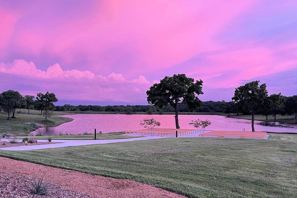 Sunrise view ceremony