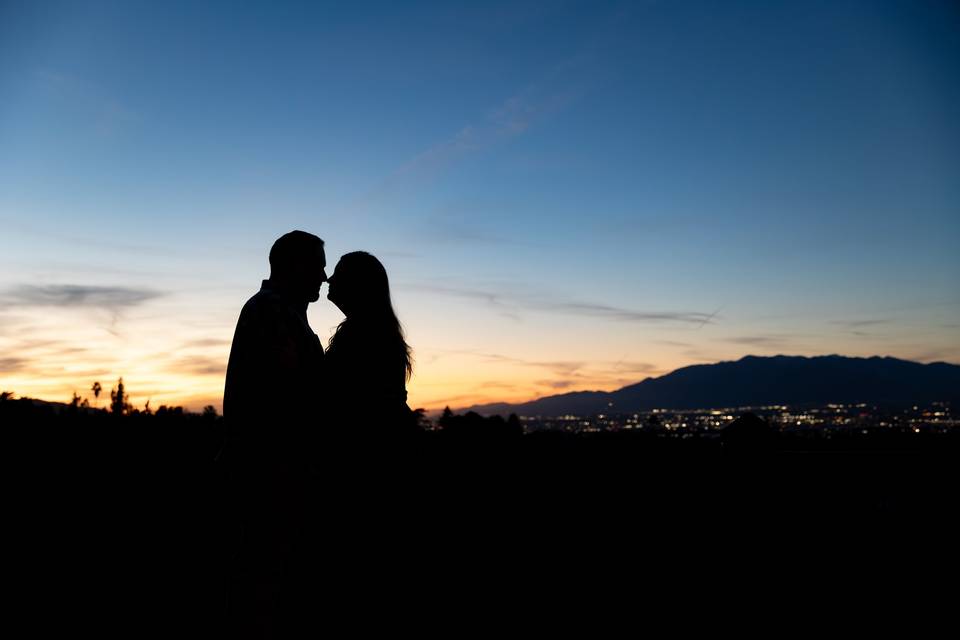 Redlands engagement session