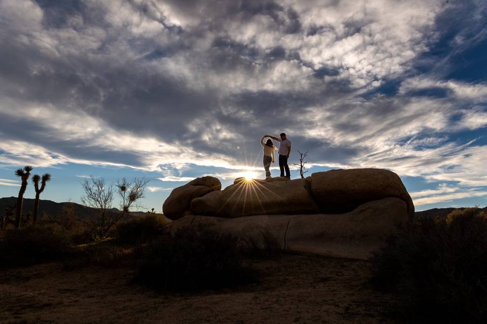 Redlands engagement session