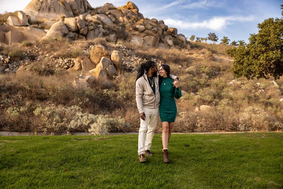 Oak Glen engagement session