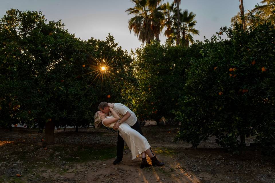 Redlands engagement session