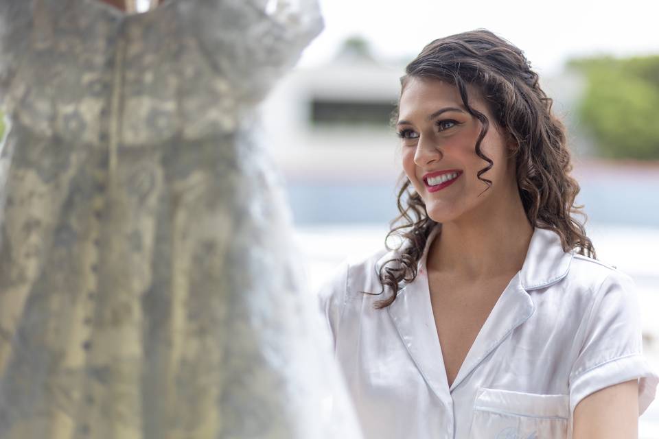 Wedding dress love