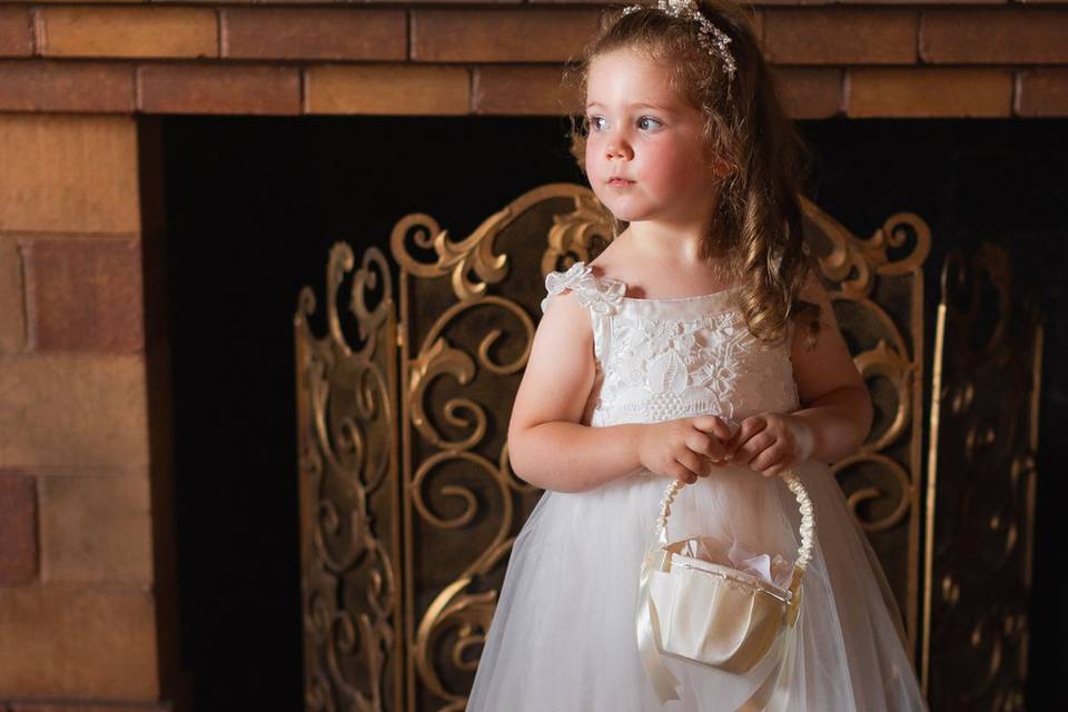 The flower girl