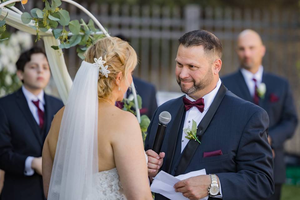 Wedding vows