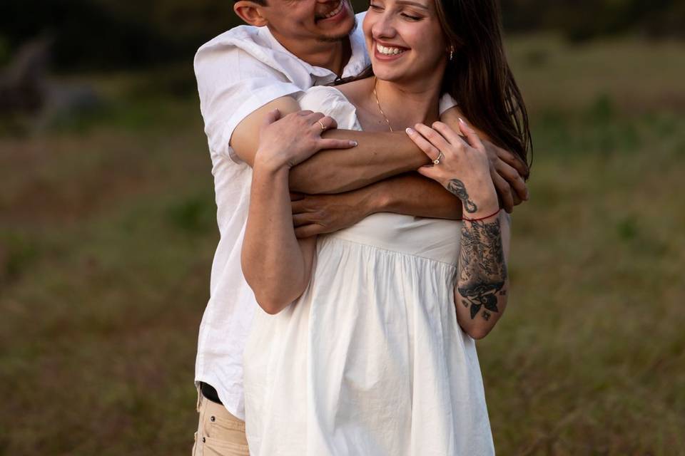 Redlans engagement session