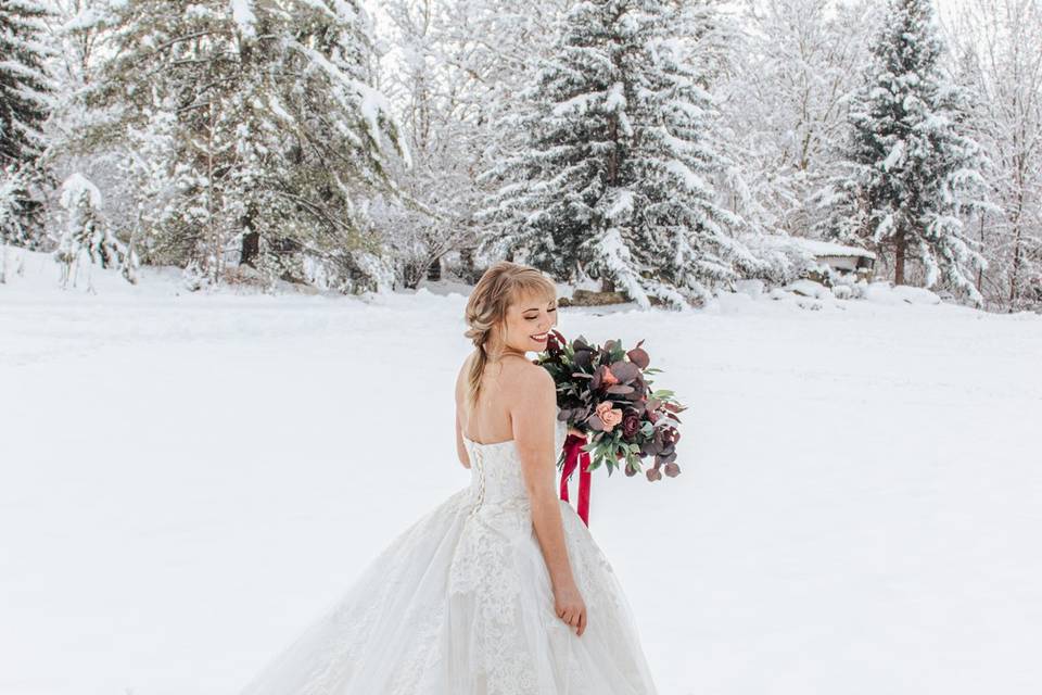 Snow Elopement