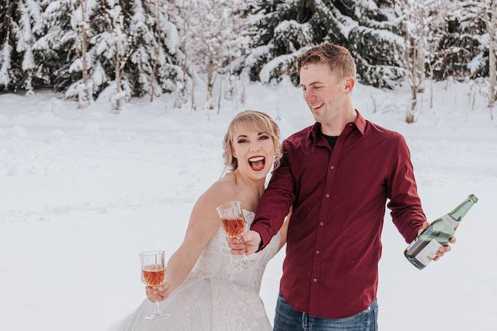 Snow elopement