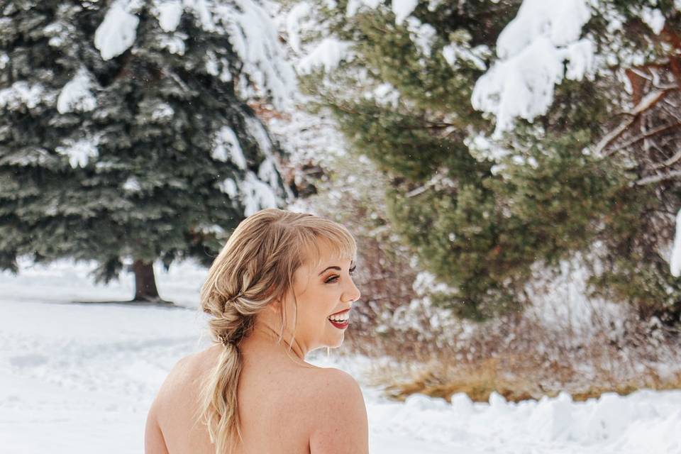 Snow Elopement