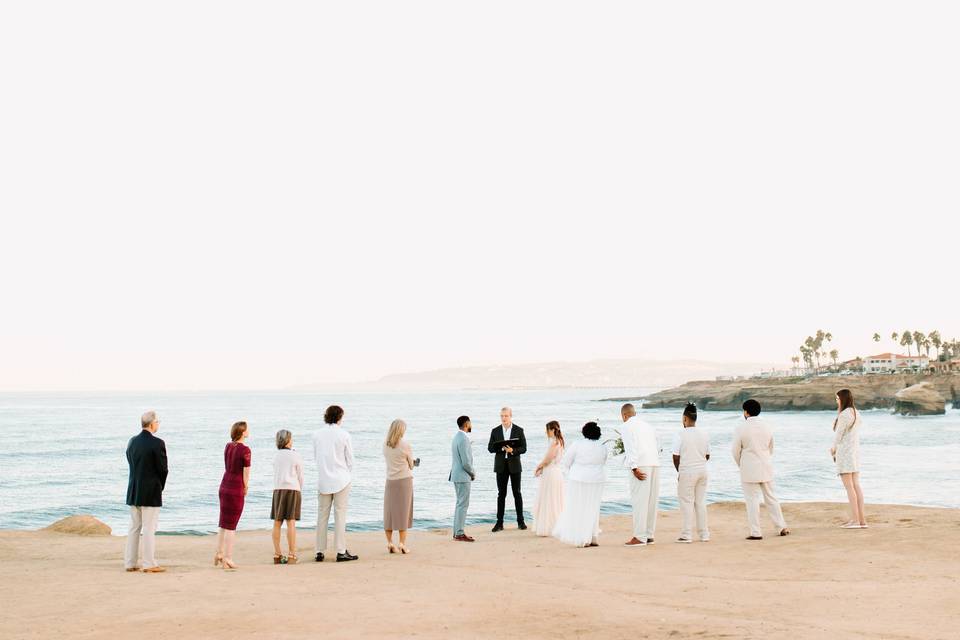 Sunset Cliffs Elopement