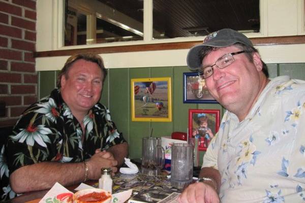 This is one of my close DJ friends, Bill Goode.  Bill is from Atlanta, but I caught up with him for lunch in Ocala, Florida while he was passing through going back to Atlanta.