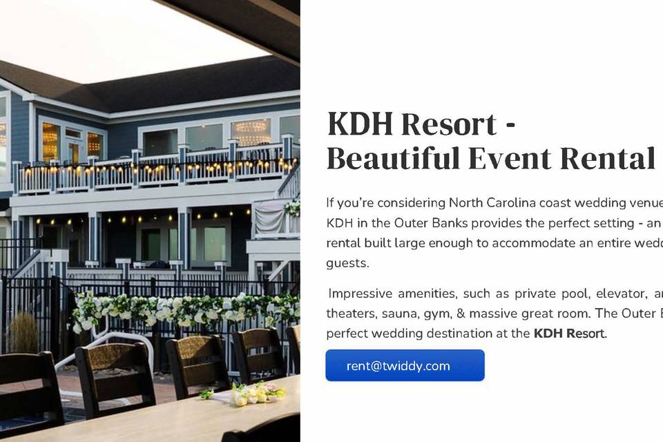 KDH Resort Wedding